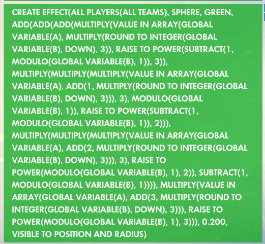 This was not made for the blog post, this is real code.